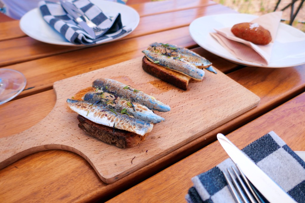 Tiborna de sardinha, Craveiral FarmTable, Odemira, Portugal